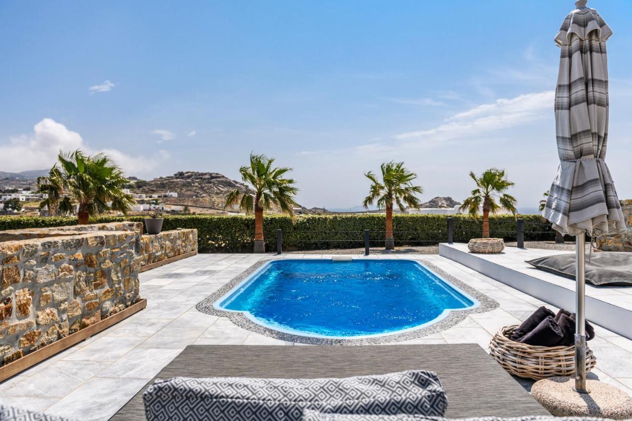 Aurora Mykonos Villas Kalafatis Bagian luar foto