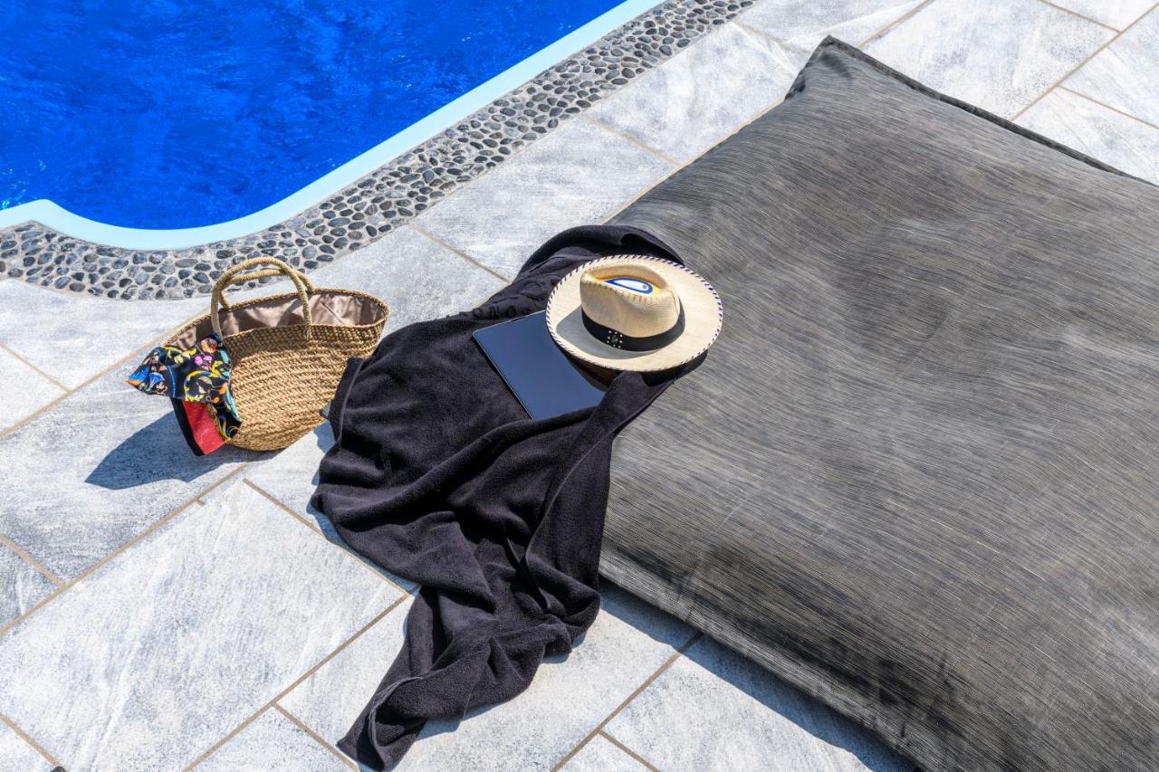 Aurora Mykonos Villas Kalafatis Bagian luar foto