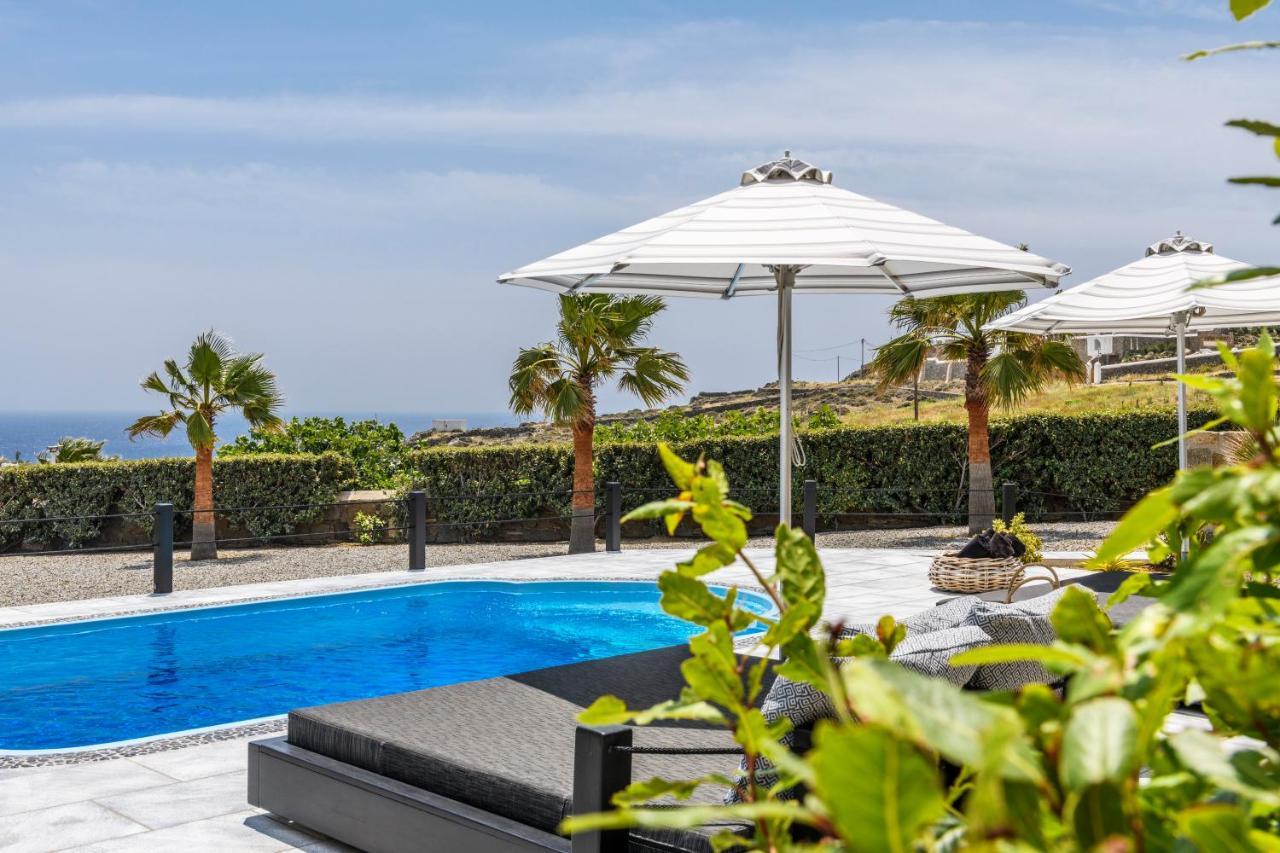 Aurora Mykonos Villas Kalafatis Bagian luar foto