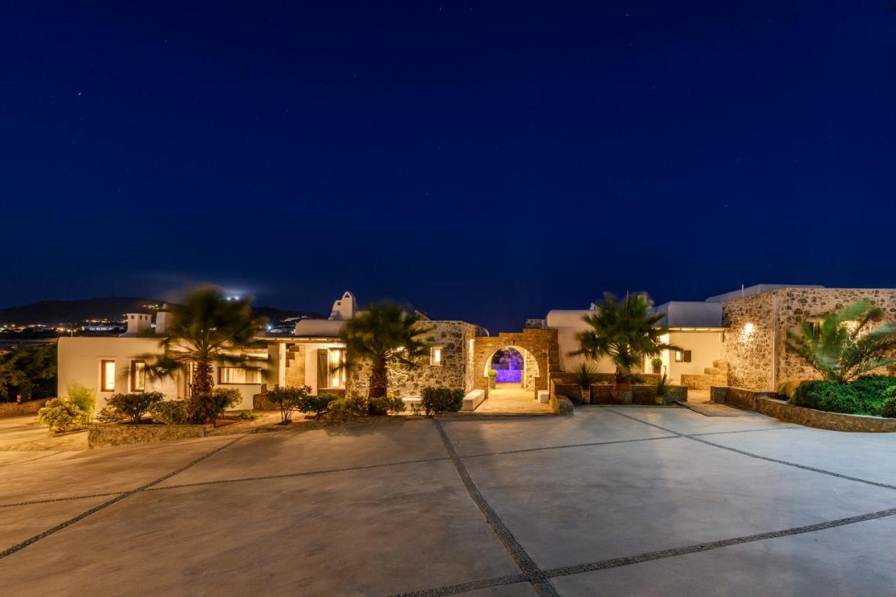 Aurora Mykonos Villas Kalafatis Bagian luar foto