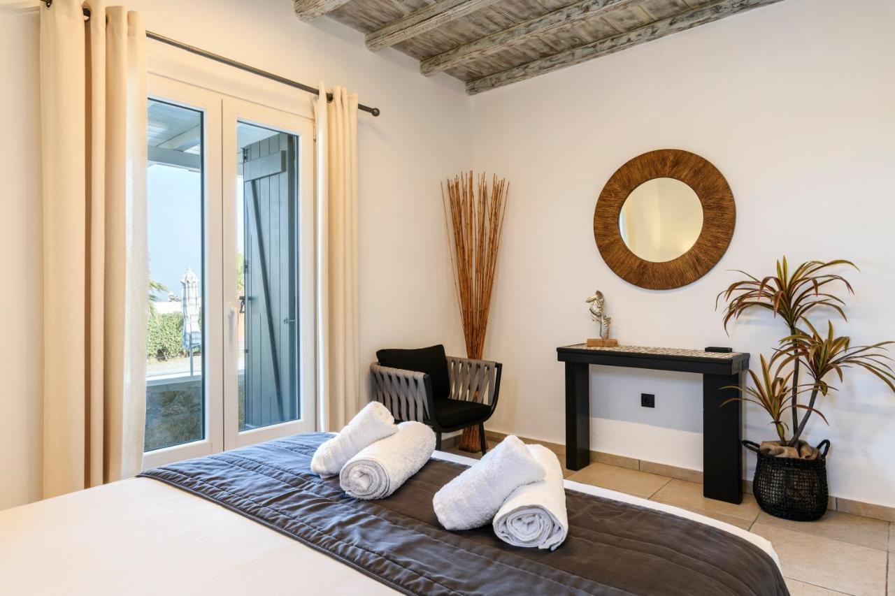 Aurora Mykonos Villas Kalafatis Bagian luar foto