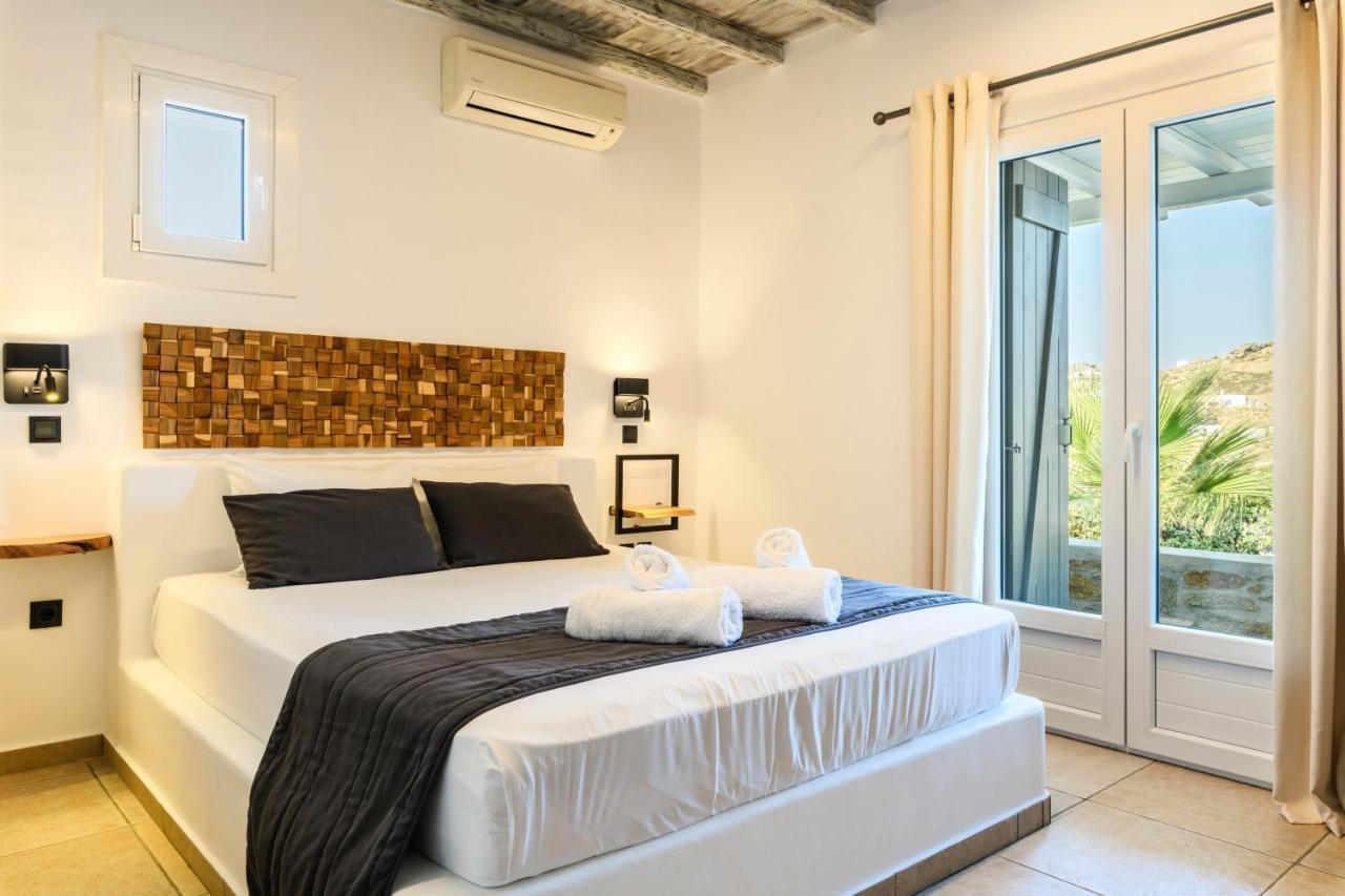 Aurora Mykonos Villas Kalafatis Bagian luar foto