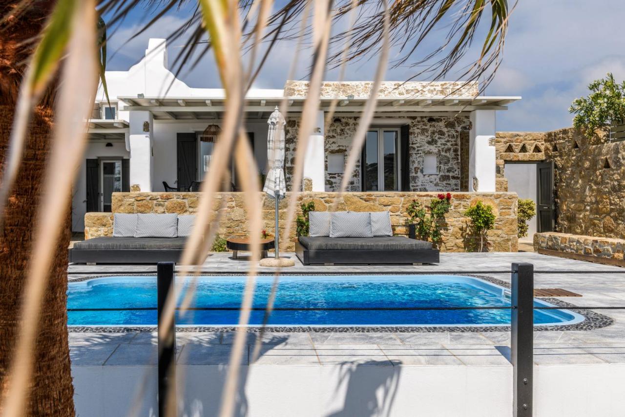 Aurora Mykonos Villas Kalafatis Bagian luar foto